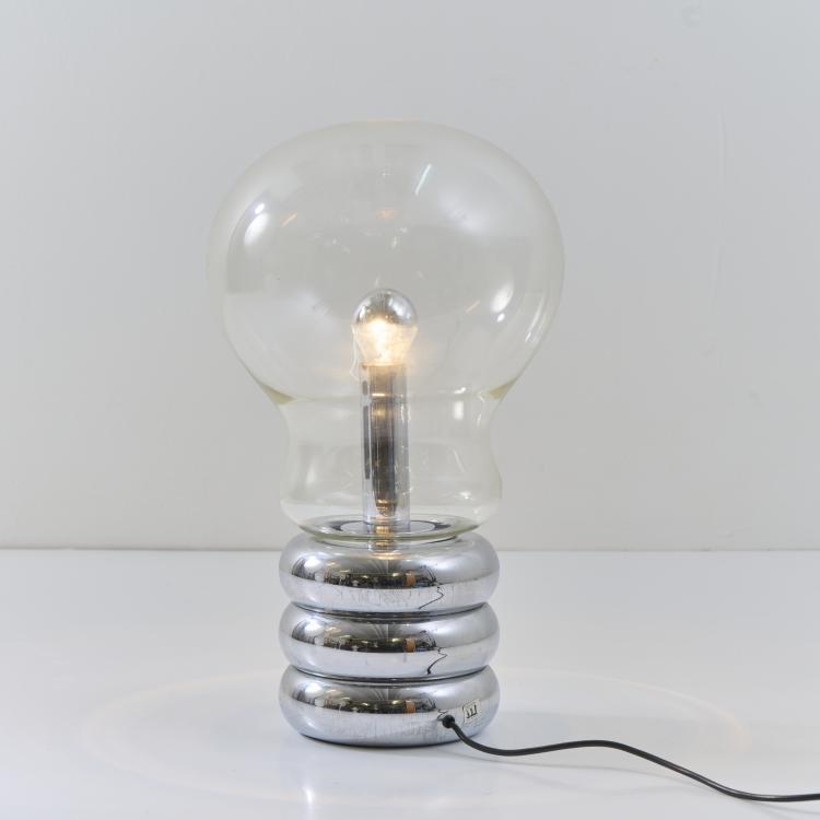 Bild 1 zu Objekt, Tischleuchte 'Giant Bulb Clear', 1966 (Entwurf), Ingo Maurer, Design M, Maurer, Ingo, M&uuml;nchen, 175B 243