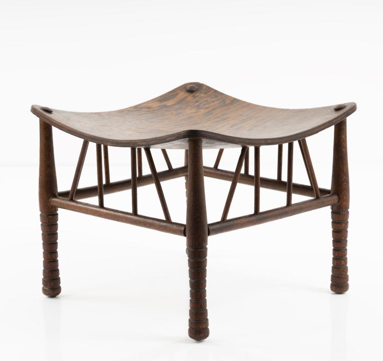 Bild 2 zu Objekt, 'Thebes' stool, c. 1890, Holman Hunt, Liberty, London, 151B 301