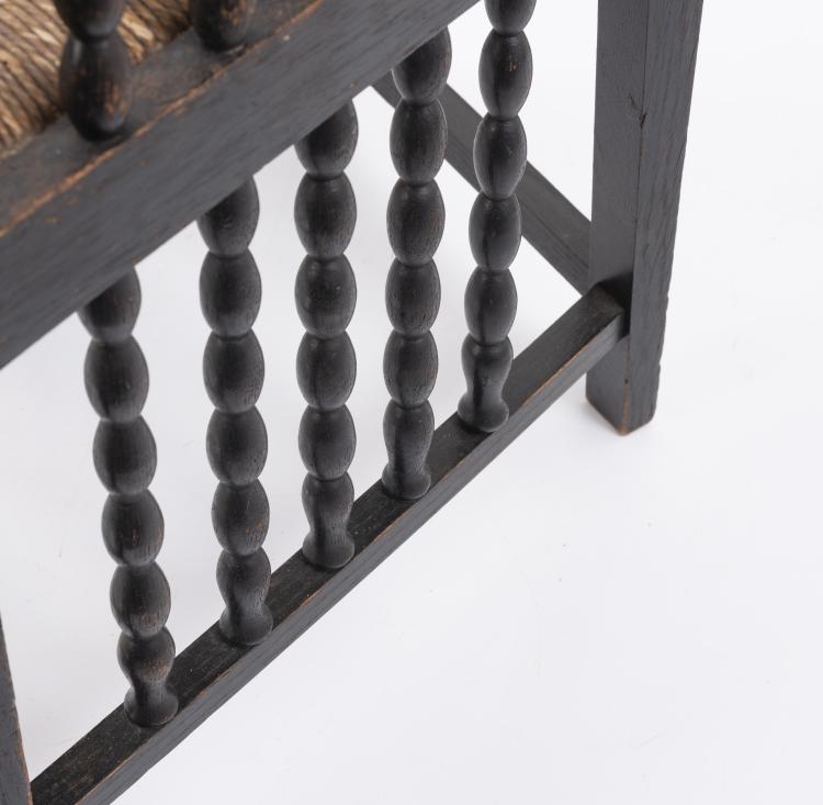 Bild 1 zu Objekt, Armchair 'String of balls', c. 1910, Heinrich Vogeler, Vogeler, Franz, Worpswede, 151A 10