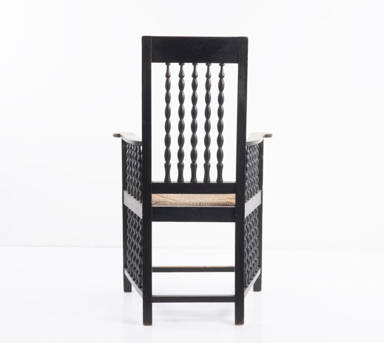 Bild 5 zu Objekt, Armchair 'String of balls', c. 1910, Heinrich Vogeler, Vogeler, Franz, Worpswede, 151A 10
