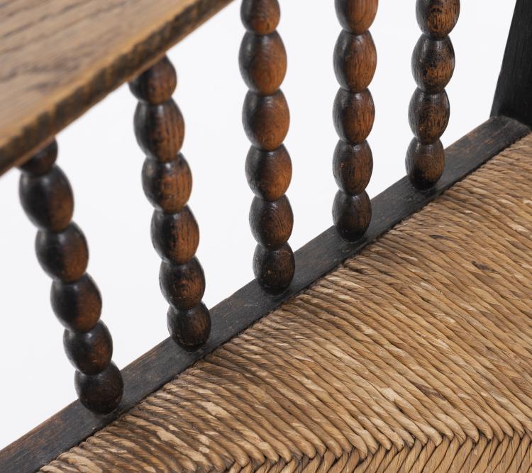 Bild 7 zu Objekt, Armchair 'String of balls', c. 1910, Heinrich Vogeler, Vogeler, Franz, Worpswede, 151A 10