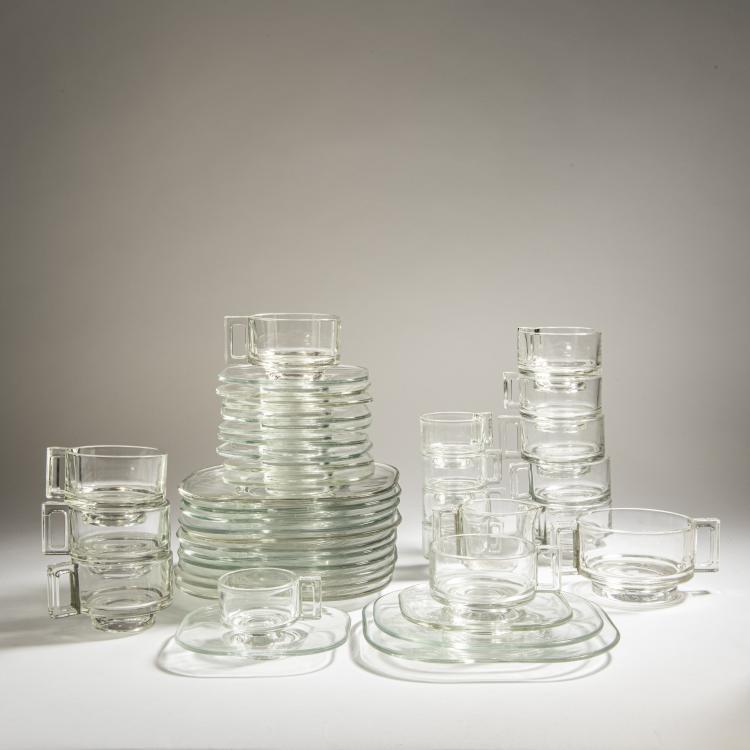 Hauptbild zu Objekt, 'Arno' coffee tableware, 1970s, Italien, 151B 457