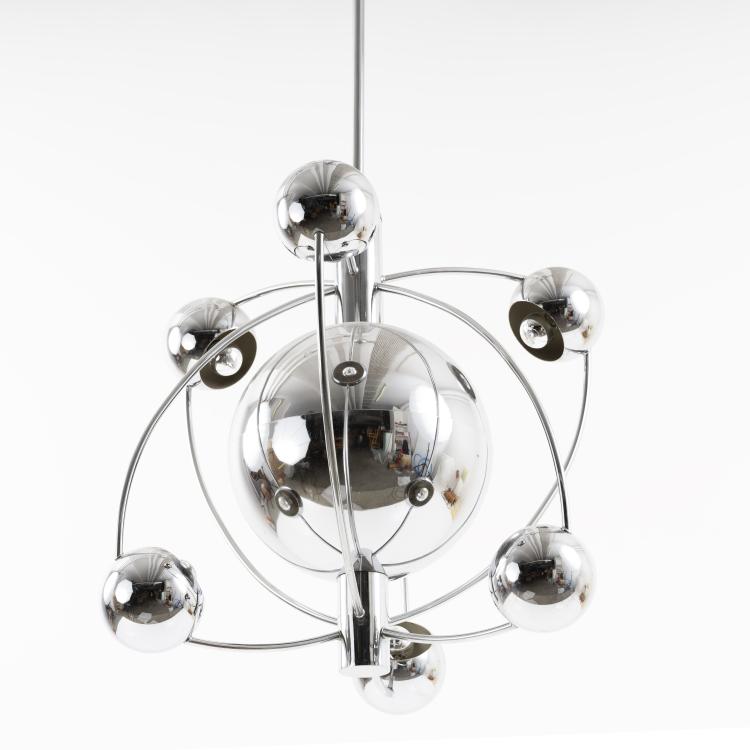 Bild 2 zu Objekt, Ceiling light 'Sputnik', c. 1960, Italien, 151B 411