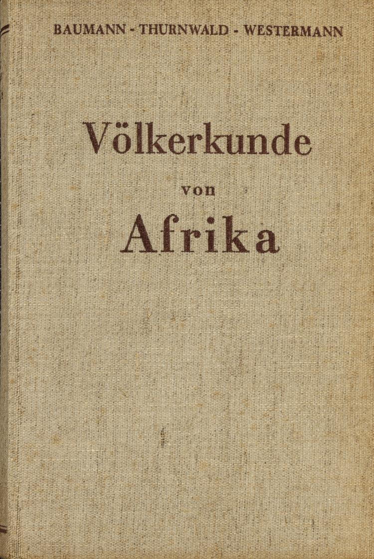 Hauptbild zu Objekt, V&ouml;lkerkunde von Afrika, 1940, 151C 1013