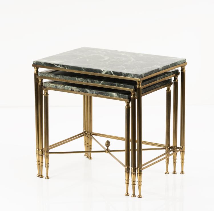 Bild 2 zu Objekt, Set of three nesting tables, 1950s, Maison Bagues, Paris (zugeschrieben), 151B 336