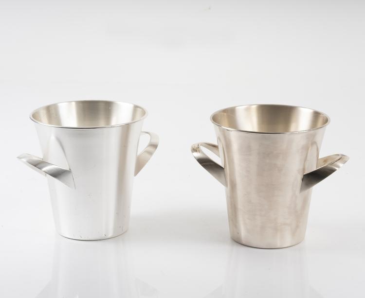 Hauptbild zu Objekt, Two wine coolers, 1953, WMF, Geislingen, 151A 88