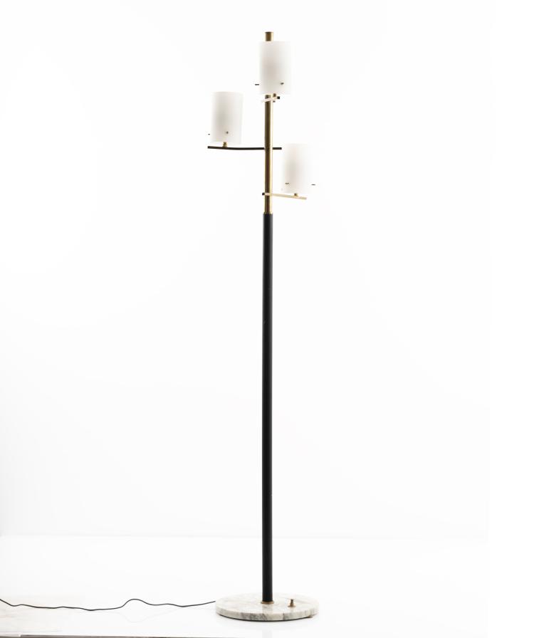Hauptbild zu Objekt, Floor lamp, 1950s, Stilnovo, Mailand (zugeschrieben), 151B 335
