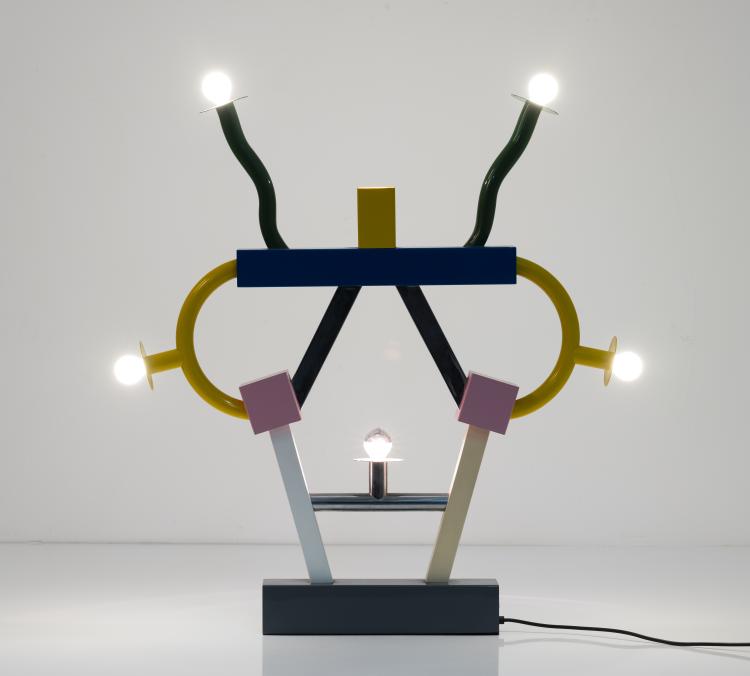 Bild 1 zu Objekt, 'Ashoka' table light, 1981, Ettore Sottsass, Memphis, Mailand, 151B 562