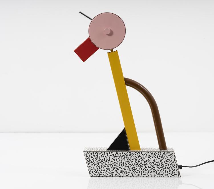 Bild 1 zu Objekt, Tischleuchte 'Tahiti', 1981, Ettore Sottsass, Memphis, Mailand, 151B 561