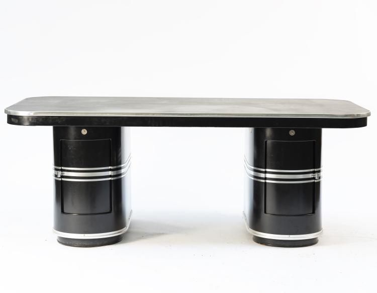 Hauptbild zu Objekt, 'Berlin' - 'Rundform' writing desk, c. 1954, Mauser-Werke, Waldeck, 151A 94
