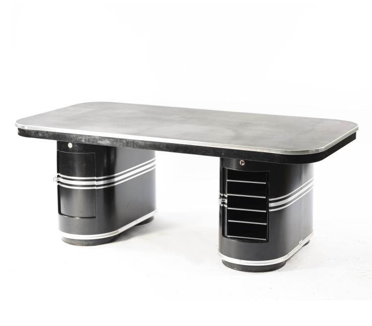 Bild 2 zu Objekt, 'Berlin' - 'Rundform' writing desk, c. 1954, Mauser-Werke, Waldeck, 151A 94