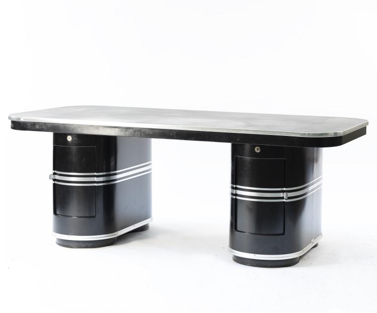 Bild 4 zu Objekt, 'Berlin' - 'Rundform' writing desk, c. 1954, Mauser-Werke, Waldeck, 151A 94