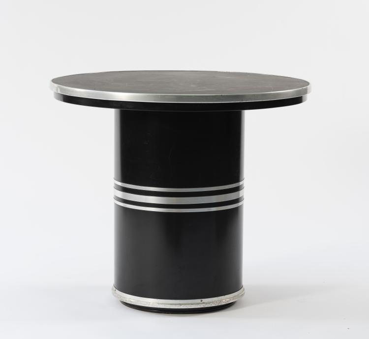 Hauptbild zu Objekt, 'Tanger' - 'Rundform' side table, c. 1954, Mauser-Werke, Waldeck, 151A 95