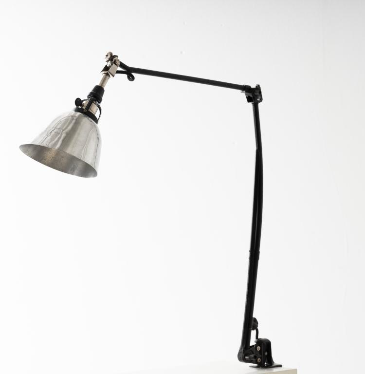 Bild 2 zu Objekt, 'Midgard 114' clamp light, c. 1926, Curt Fischer, R&ouml;nneberger & Fischer; Industriewerke Auma, 151A 54
