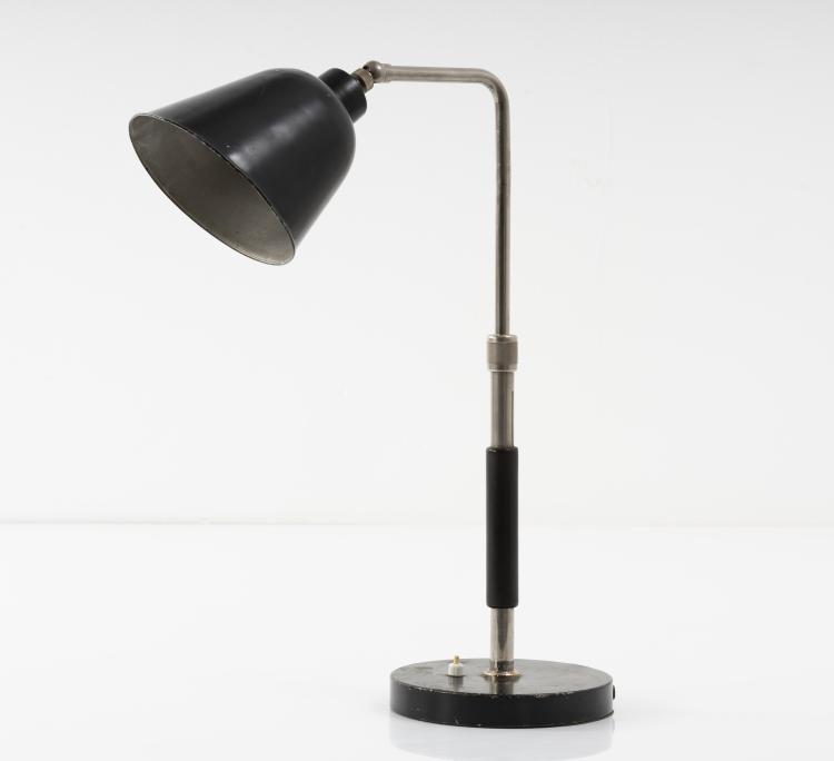 Hauptbild zu Objekt, 'Goethe' table light, c. 1930, B&uuml;nte & Remmler, Frankfurt, 151A 48