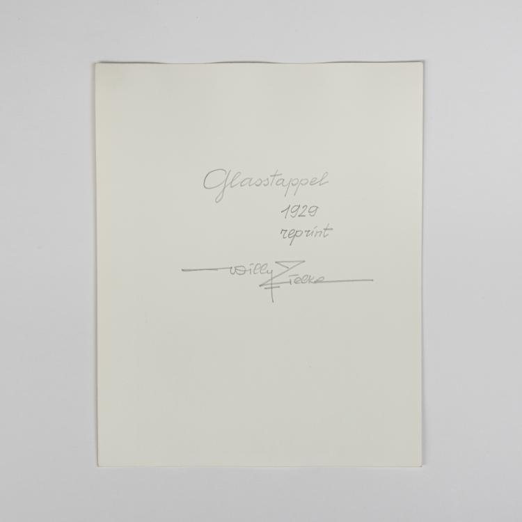 Bild 1 zu Objekt, 'Glasstappel' (!) (Study), 1929 (printed later), Willy Zielke, 151A 26