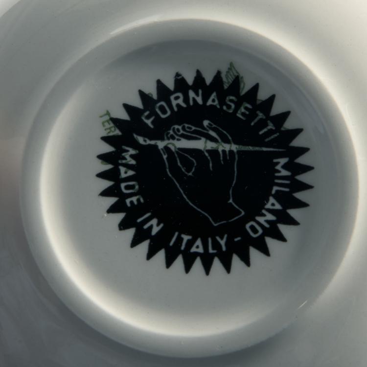 Bild 1 zu Objekt, Acht Zierteller 'Banca Unione', 1970er Jahre, Piero Fornasetti, Fornasetti, Mailand, 151B 506