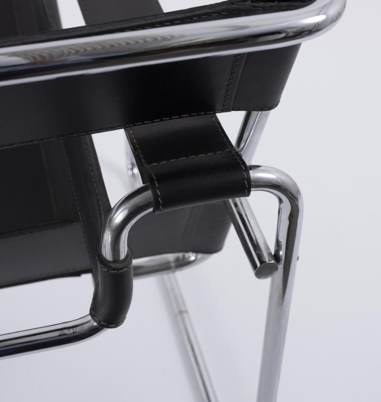 Bild 1 zu Objekt, Armlehnsessel 'B3 - Wassily', 1925, Marcel Breuer, Gavina, Mailand, 151A 195