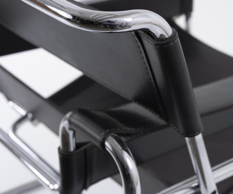 Bild 2 zu Objekt, Armlehnsessel 'B3 - Wassily', 1925, Marcel Breuer, Gavina, Mailand, 151A 195