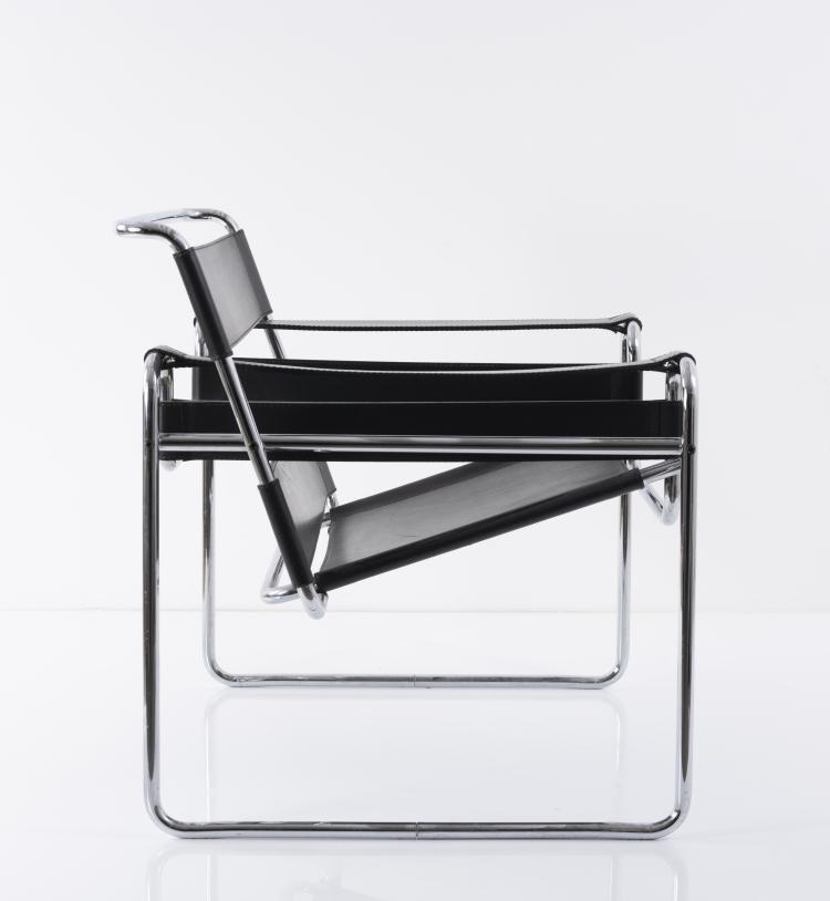 Bild 6 zu Objekt, Armlehnsessel 'B3 - Wassily', 1925, Marcel Breuer, Gavina, Mailand, 151A 195