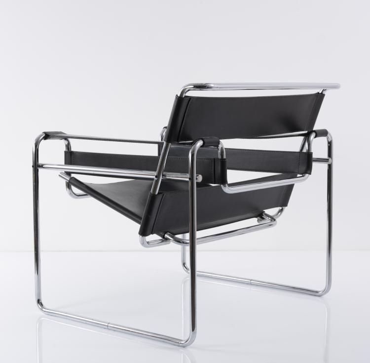 Bild 11 zu Objekt, Armlehnsessel 'B3 - Wassily', 1925, Marcel Breuer, Gavina, Mailand, 151A 195