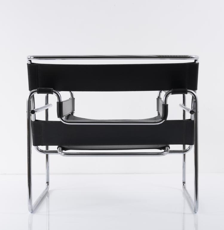 Bild 12 zu Objekt, Armlehnsessel 'B3 - Wassily', 1925, Marcel Breuer, Gavina, Mailand, 151A 195