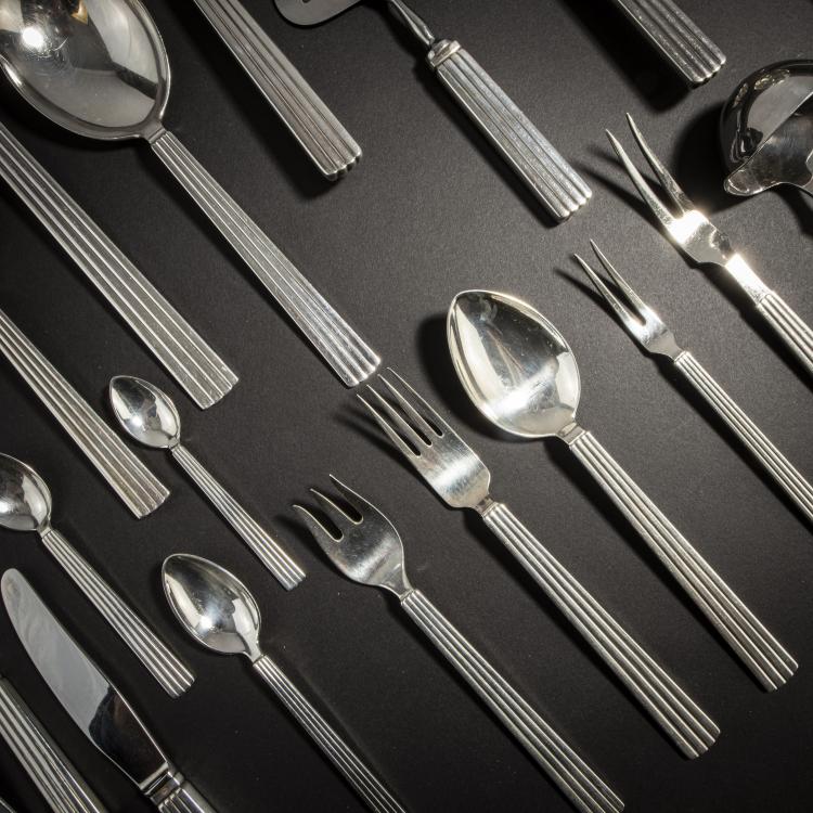 Bild 1 zu Objekt, 'Bernadotte' cutlery, 1939, Sigvard Bernadotte, Jensen, Georg, Kopenhagen, 151A 204