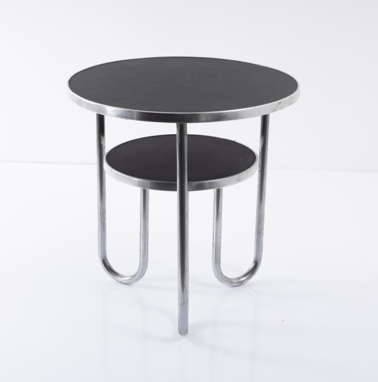 Hauptbild zu Objekt, Side table, c. 1939, Mauser-Werke, Waldeck, 151A 196
