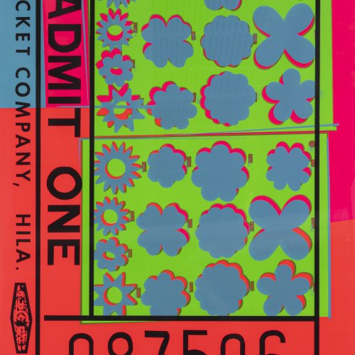 'Lincoln Center Ticket', 1967