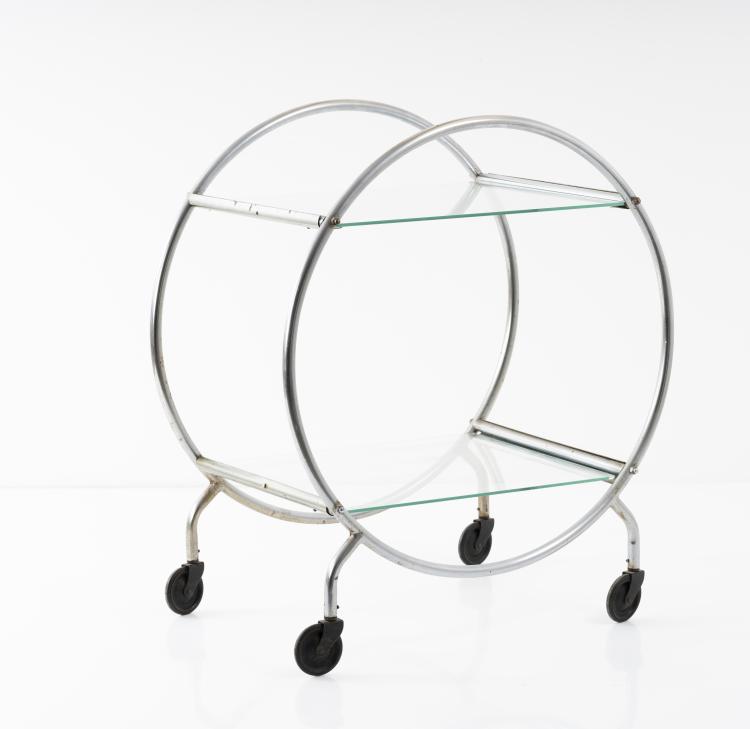 Hauptbild zu Objekt, Serving trolley, 1930s, Frankreich, 151A 201