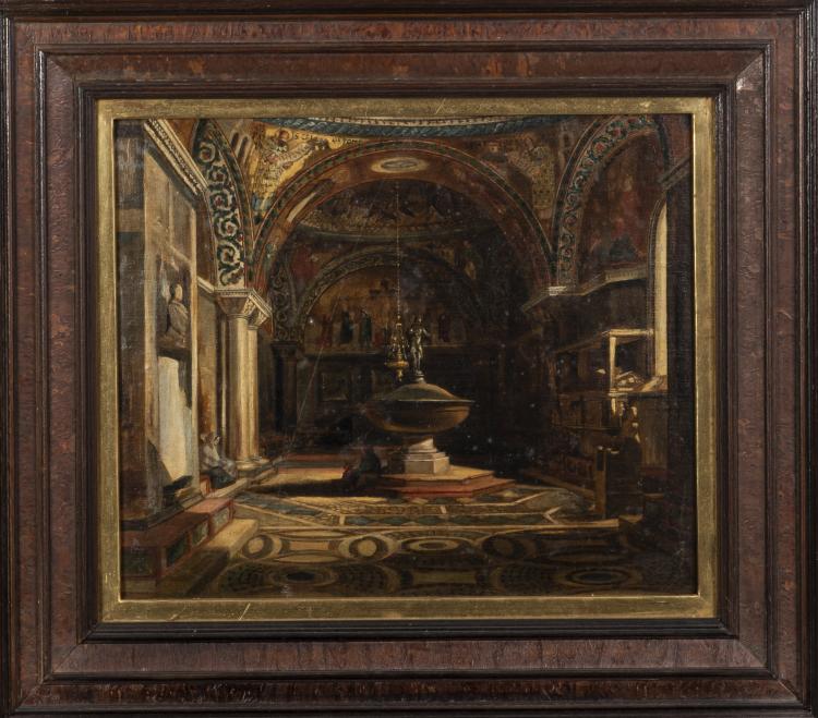 Hauptbild zu Objekt, Untitled (Byzantine-style church), 19th / 20th century, 151A 241