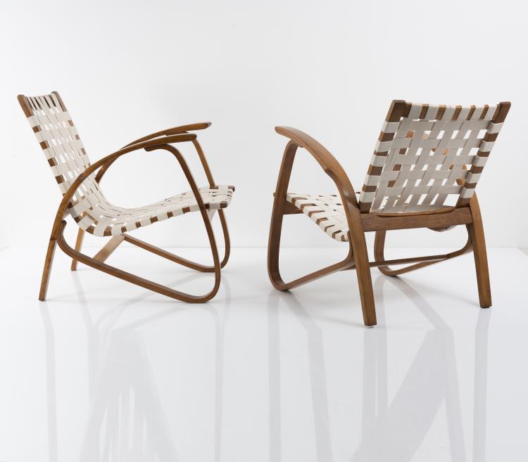 Bild 5 zu Objekt, Set of two armchairs, c. 1949, Jiři Vanek, &Uacute;luv, Tschechische Republik, 151B 289