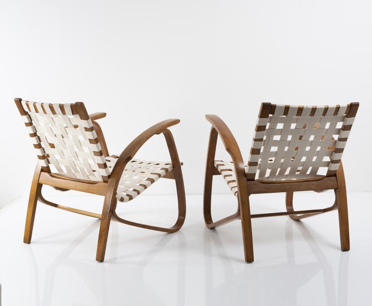 Bild 6 zu Objekt, Set of two armchairs, c. 1949, Jiři Vanek, &Uacute;luv, Tschechische Republik, 151B 289