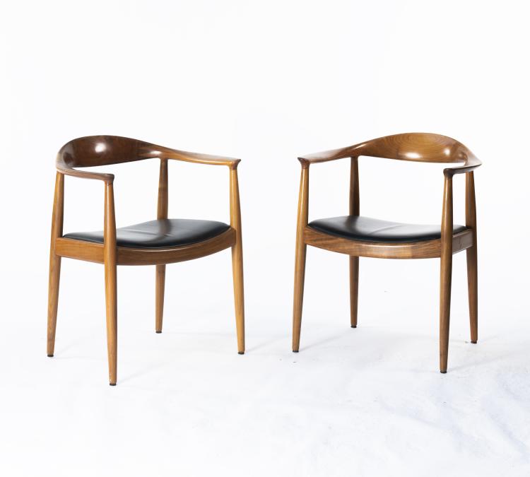 Bild 3 zu Objekt, Set of six armchairs 'The Chair' - 'PP 503', 1949, Hans J. Wegner, PP M&oslash;bler, Kopenhagen, 151B 299