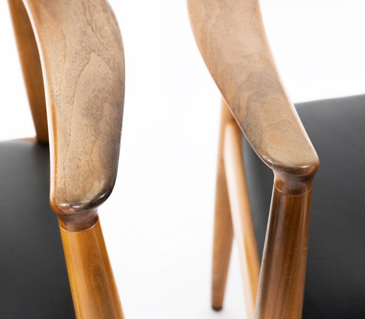 Bild 5 zu Objekt, Set of six armchairs 'The Chair' - 'PP 503', 1949, Hans J. Wegner, PP M&oslash;bler, Kopenhagen, 151B 299