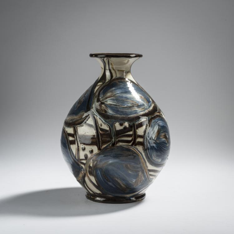 Hauptbild zu Objekt, Vase, c. 1900, K&auml;hler, Hermann, Naestved, 153C 600