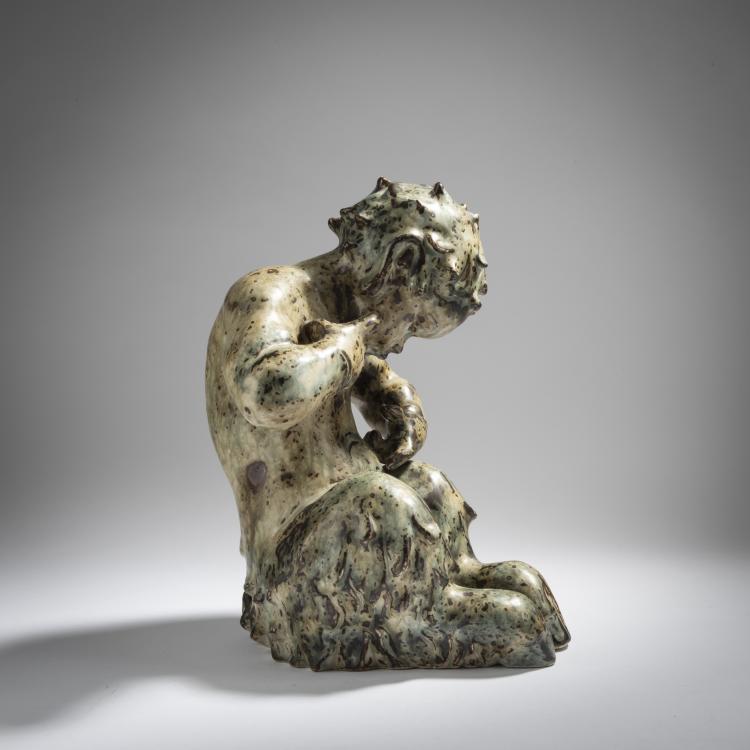 Bild 1 zu Objekt, Faun, 1930, Knud Kyhn, Kopenhagen, KPM, 153C 611