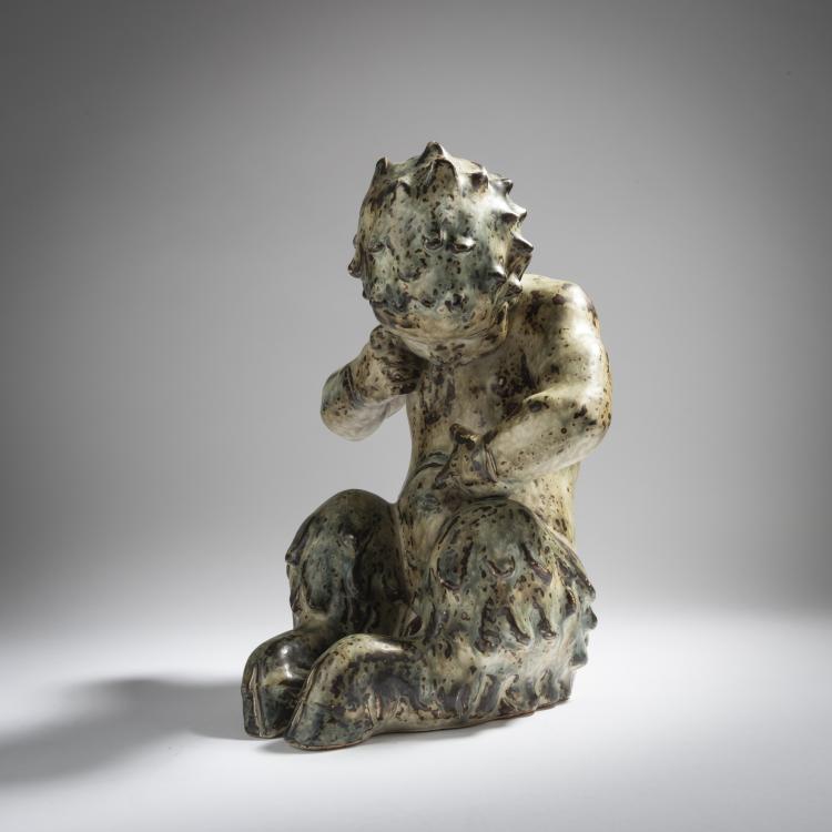 Bild 3 zu Objekt, Faun, 1930, Knud Kyhn, Kopenhagen, KPM, 153C 611