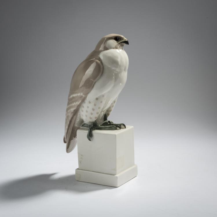 Bild 2 zu Objekt, Seated falcon, 1907, Gerhard Marcks, Schwarzburger Werkst&auml;tten, 153C 585