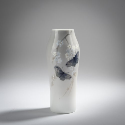 Vase with butterflies, c. 1920