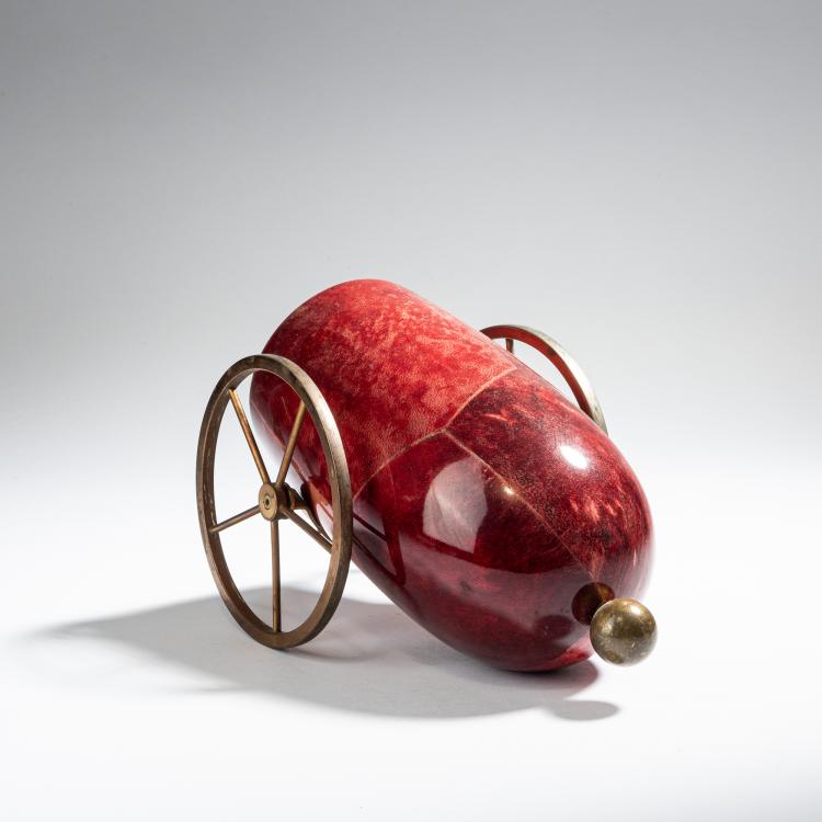 Bild 1 zu Objekt, 'Cannon' bottle holder, 1950s, Aldo Tura, Tura, Mailand, 152A 121