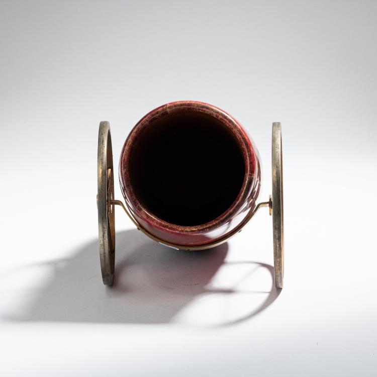 Bild 2 zu Objekt, 'Cannon' bottle holder, 1950s, Aldo Tura, Tura, Mailand, 152A 121