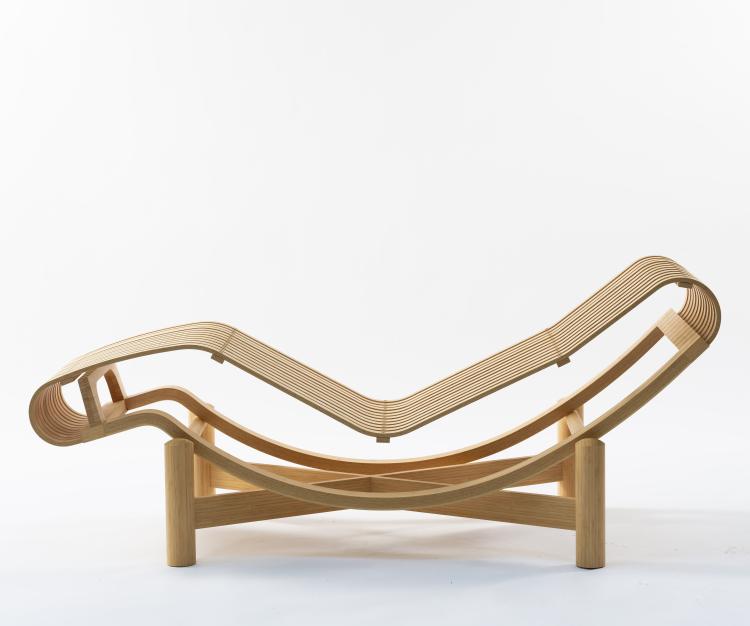 Hauptbild zu Objekt, 'Tokyo' chaise longue, 1940, Charlotte Perriand, Cassina, Mailand, 151B 283