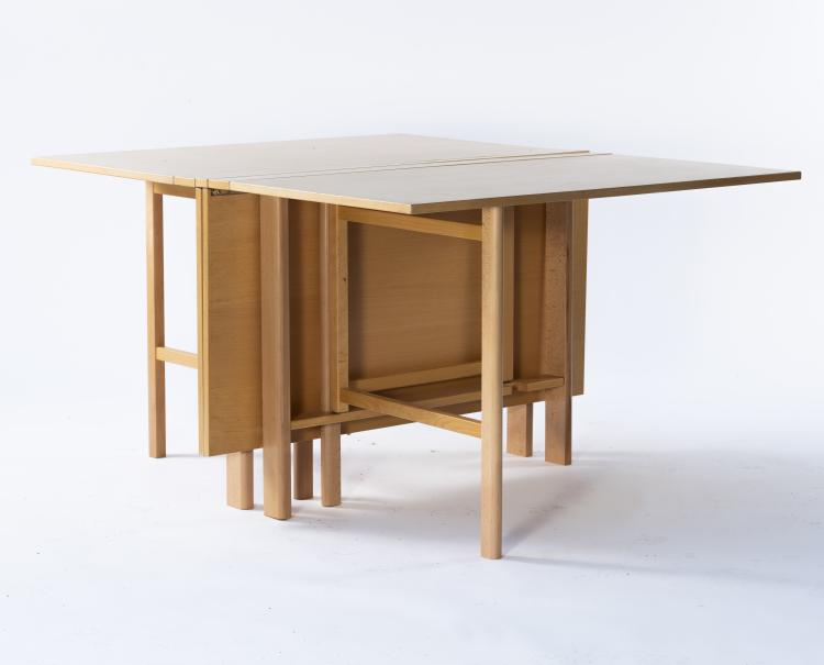 Hauptbild zu Objekt, Folding table 'Maria', 1935, Bruno Mathsson, Mathsson International, V&auml;rnamo, 151B 279