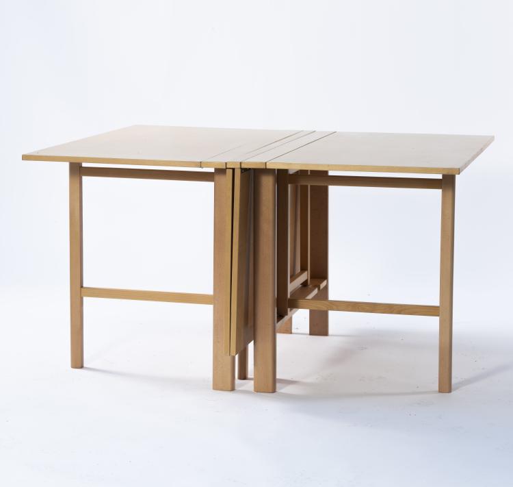 Bild 1 zu Objekt, Folding table 'Maria', 1935, Bruno Mathsson, Mathsson International, V&auml;rnamo, 151B 279