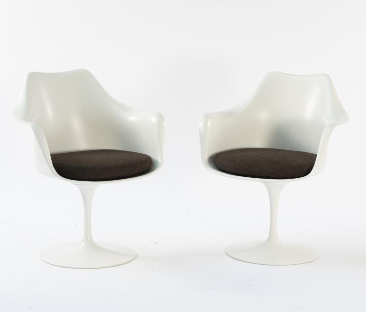 Hauptbild zu Objekt, Set of two armchairs 'Tulip' - '151', 1956, Knoll International, 151B 378