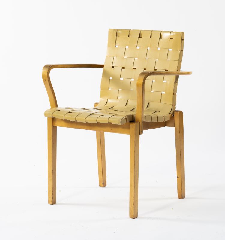 Hauptbild zu Objekt, Armchair, 1946, Alvar Aalto, Svenska Aktiebolaget Artek, Hedemora, Schweden, 151B 294