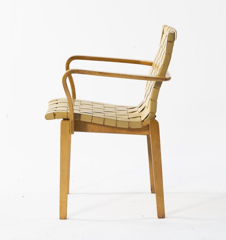 Bild 1 zu Objekt, Armchair, 1946, Alvar Aalto, Svenska Aktiebolaget Artek, Hedemora, Schweden, 151B 294