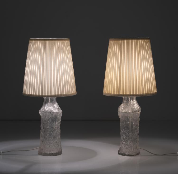 Hauptbild zu Objekt, Set of two table lights 'Finlandia', 1964, Timo Sarpaneva, Iittala, Kalvola, 151B 424