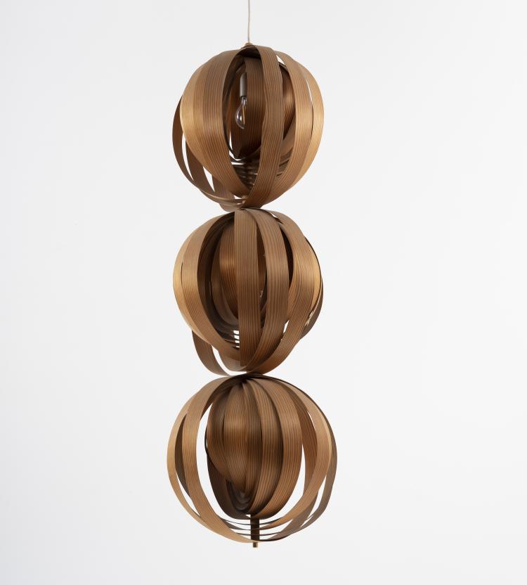 Hauptbild zu Objekt, Pendant light, c. 1960, Hans-Agne Jakobsson, AB Ellysett, Markaryd, 151B 420